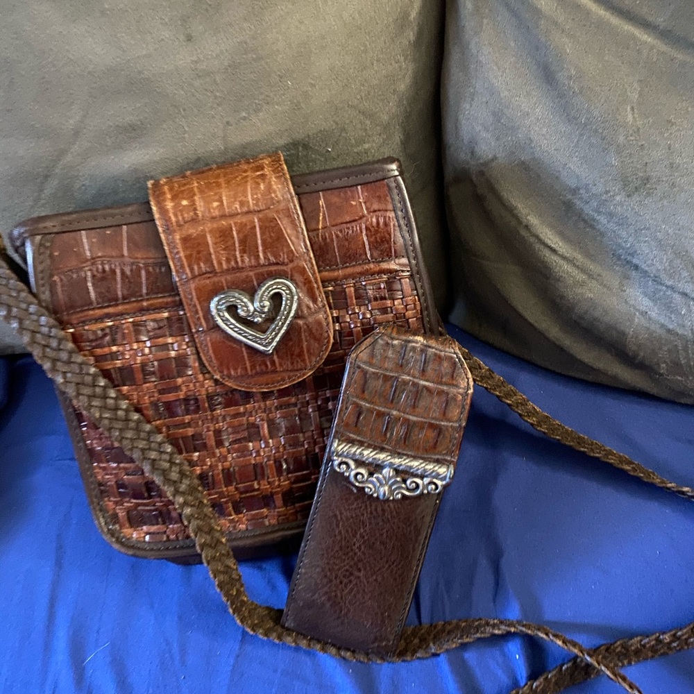 Brighton bag with glasses holder